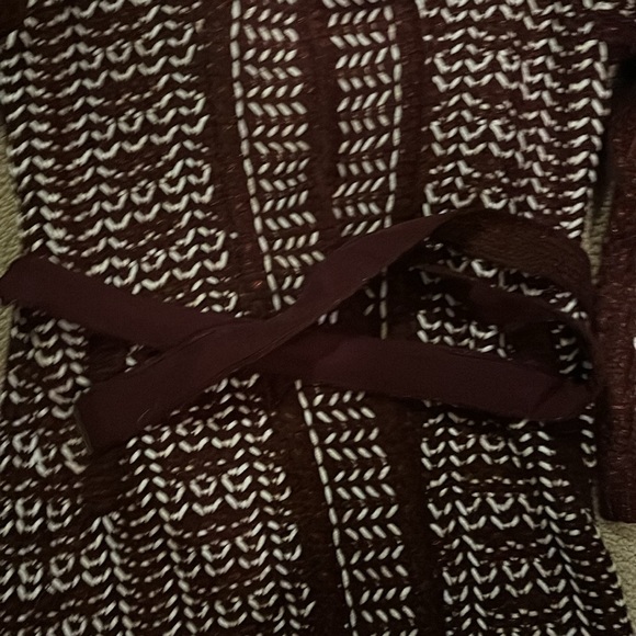 Chunky cardigan with tie belt - Picture 2 of 3